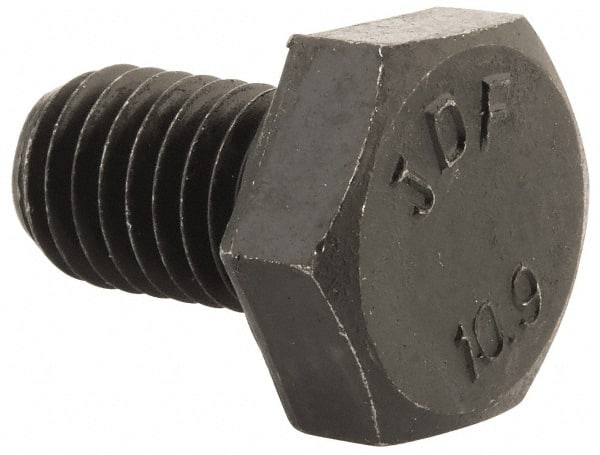 MSC INDUSTRIAL M10x1.50mm Metric Coarse, 16mm Length Under Head Hex Head Cap Screw