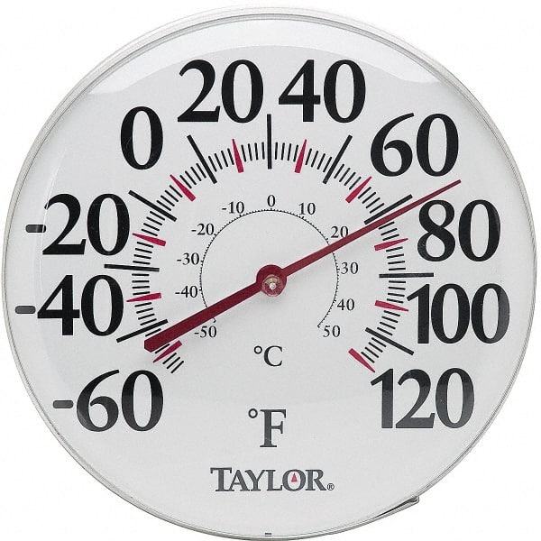 TAYLOR 40 to 120&deg;F, Window and Wall Thermometer