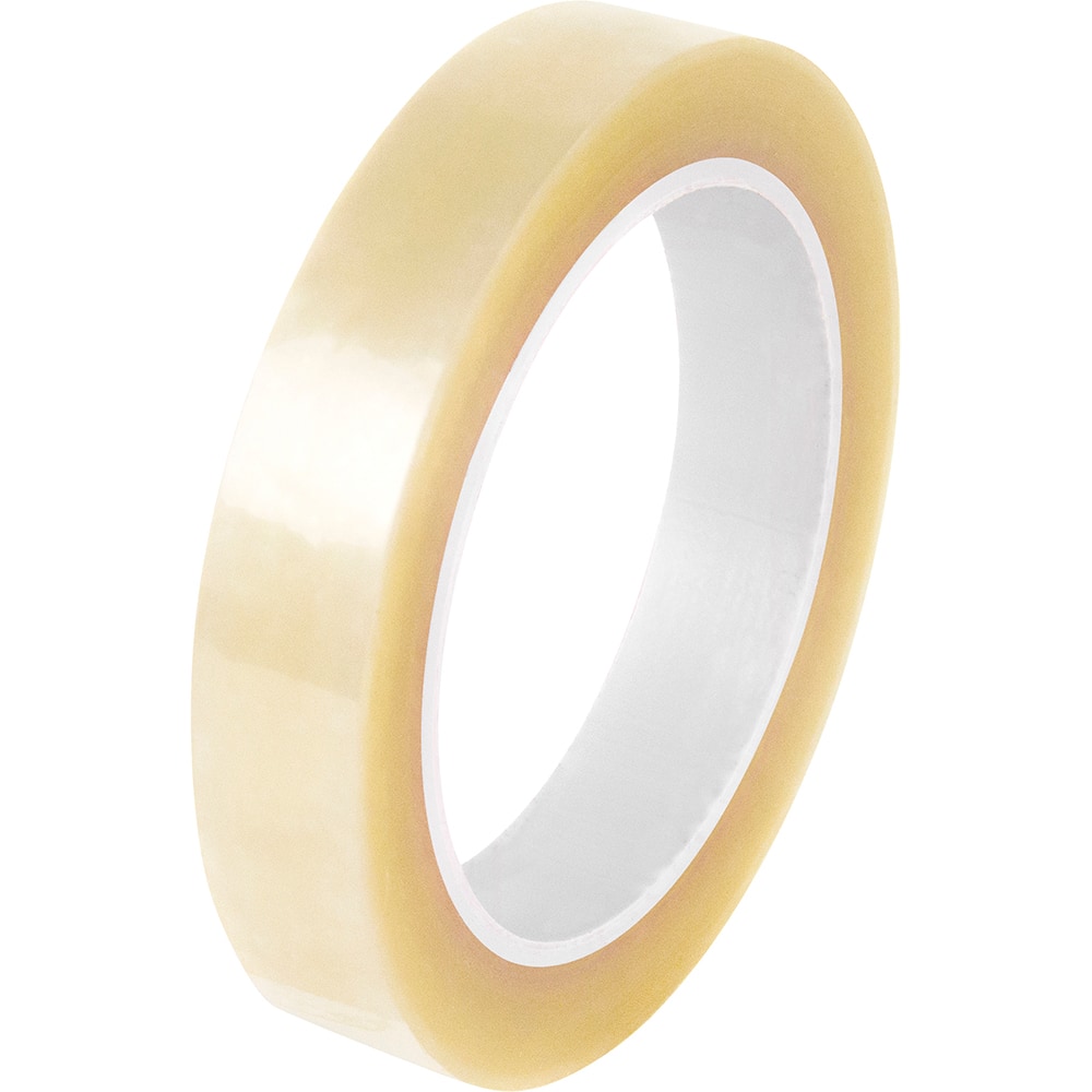 3M MMM Electrical Tape; Width (Inch): 1 ; Length Range: 72 yd. and Larger ; Color: Transparent ; Material Type: Polyester ; Length (yd): 72 ; Thickness (mil): 1