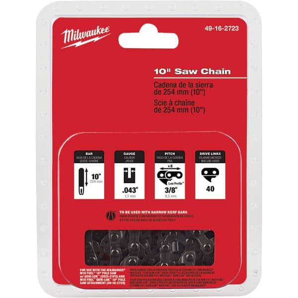 MILWAUKEE® ELECTRIC TOOLS MILWAUKEE ELECT 10 IN. SAW CHAIN
