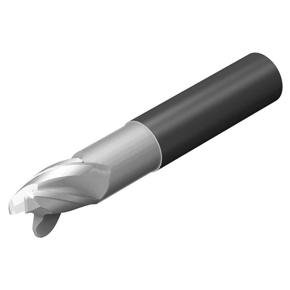SANDVIK COROMANT Corner Radius & Corner Chamfer End Mills; Mill Diameter (Inch): 1/2 ; Mill Diameter (Decimal Inch): 0.5000 ; End Type: Corner Radius ; Corner Radius (Decimal Inch): 0.015 ; Number of Flutes: 3 ; Material: Solid Carbide