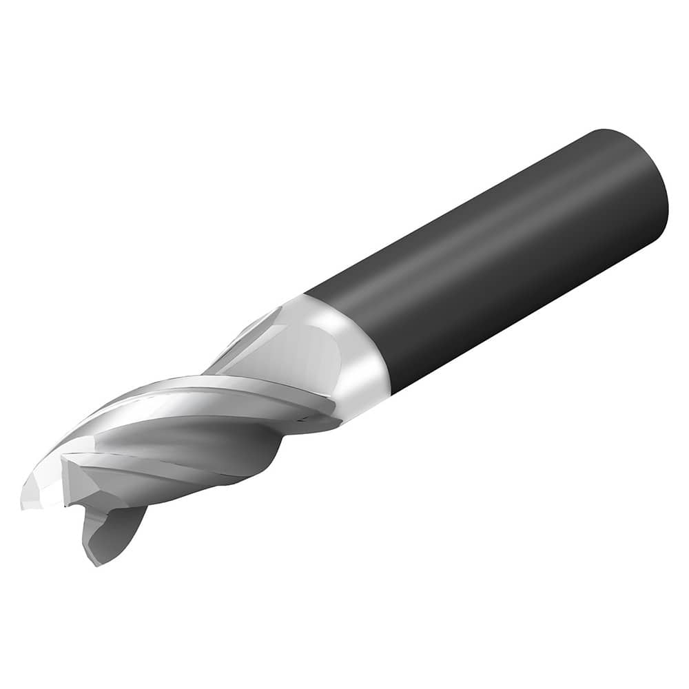 SANDVIK COROMANT Corner Radius & Corner Chamfer End Mills; Mill Diameter (Inch): 3/4 ; Mill Diameter (Decimal Inch): 0.7500 ; End Type: Corner Radius ; Corner Radius (Decimal Inch): 0.03 ; Number of Flutes: 3 ; Material: Solid Carbide