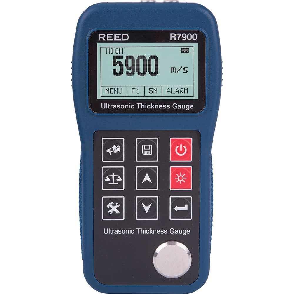 REED INSTRUMENTS Electronic Thickness Gages; Minimum Measurement (mm): 0.65 ; Minimum Measurement (Decimal Inch): 0.0300 ; Maximum Measurement (Inch): 15.7 ; Maximum Measurement (Decimal Inch): 15.7 ; Maximum Measurement (mm): 400.00 ; Resolution (mm): 0.