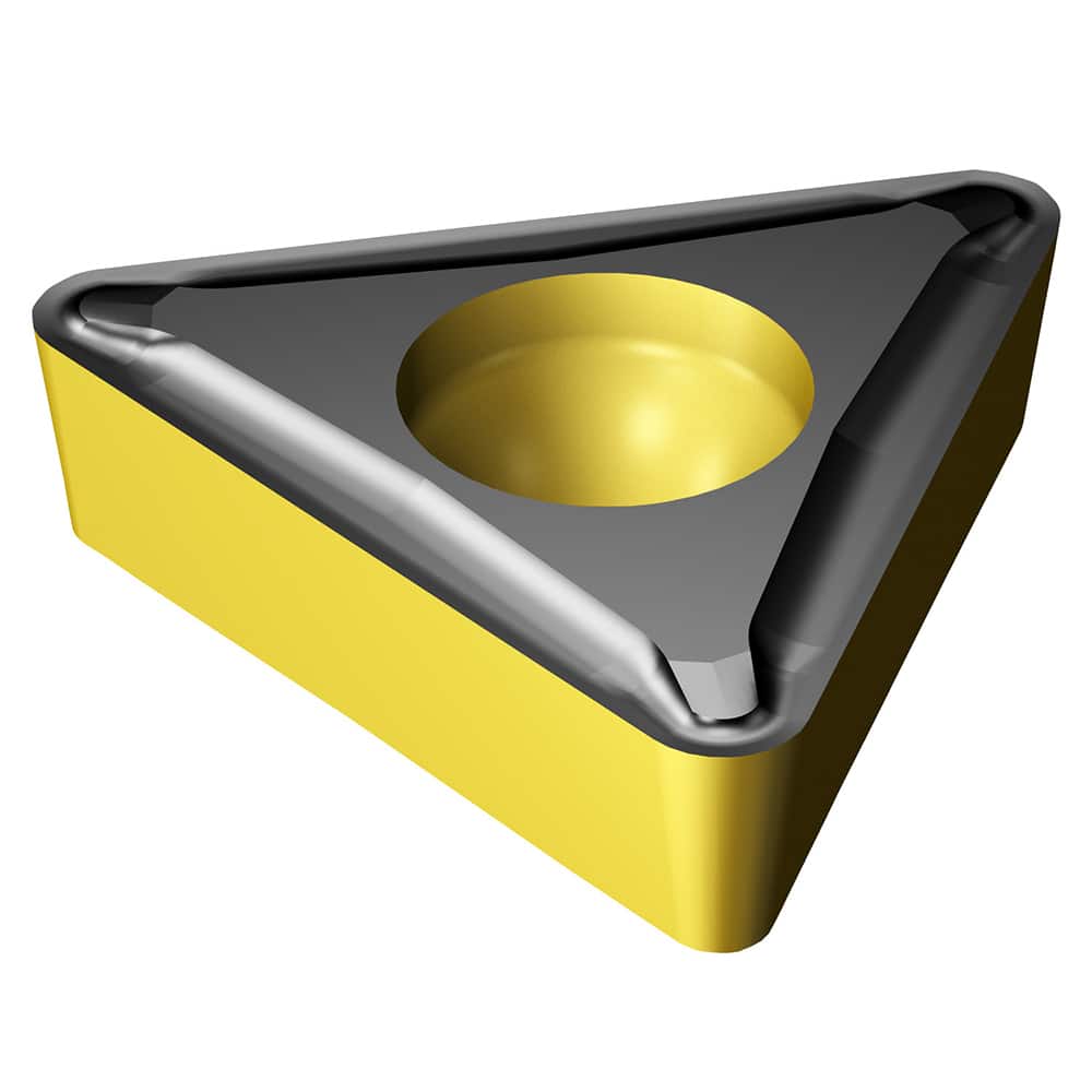 SANDVIK COROMANT Turning Inserts; Insert Style: TCMT ; Insert Size: 110202 ; Material: Carbide ; Inscribed Circle (Inch): 1/4 ; Thickness (Inch): 3/32 ; Corner Radius (Decimal Inch): 0.0079