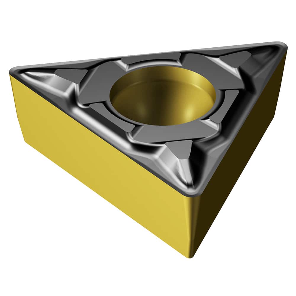 SANDVIK COROMANT Turning Inserts; Insert Style: TCMT ; Insert Size: 110308 ; Material: Carbide ; Inscribed Circle (Inch): 1/4 ; Thickness (Inch): 1/8 ; Corner Radius (Decimal Inch): 0.0313