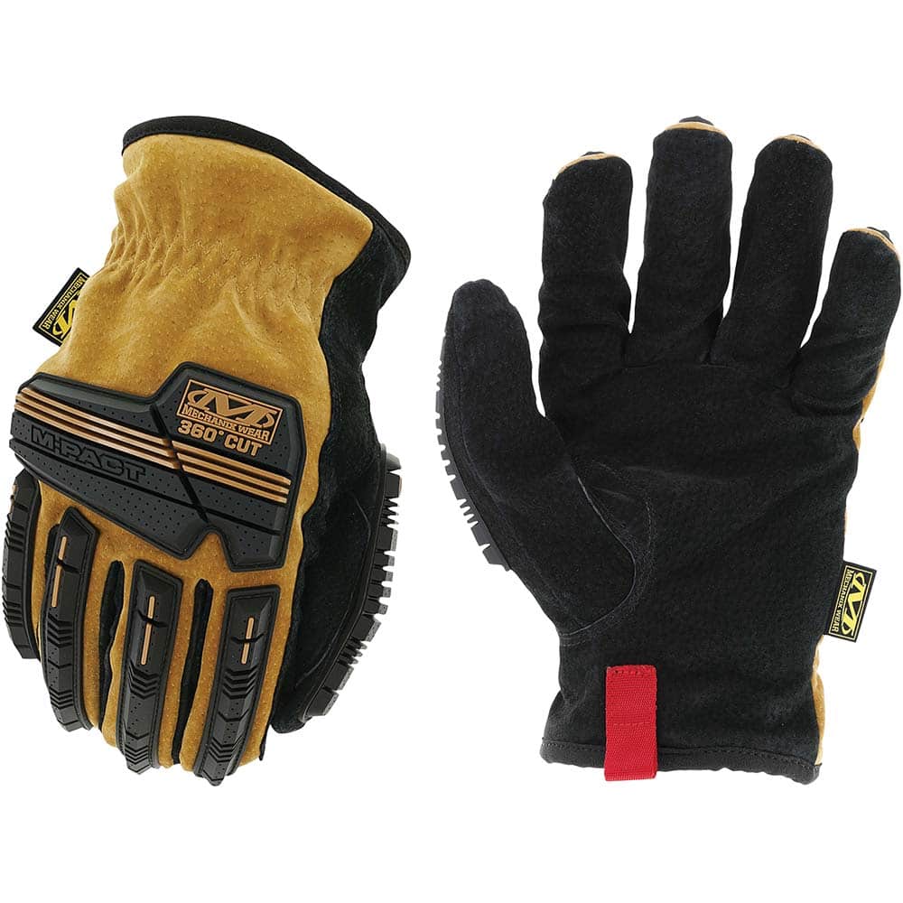 MECHANIX WEAR Cut & Puncture Resistant Gloves; Type: Cut Resistant ; ANSI/ISEA Cut Resistance Level: A4 ; Coated Area: Uncoated ; Material Type: Leather; TPR ; Coating Material: Uncoated ; Womens Size: 3XLarge