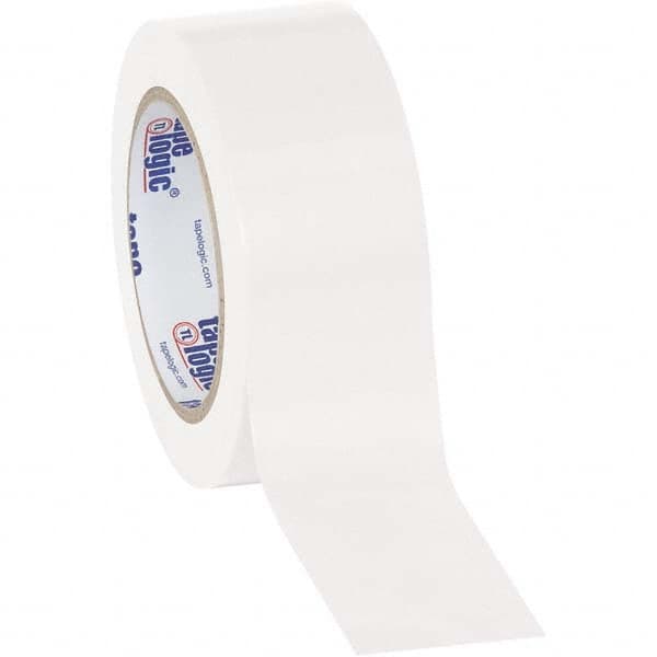 Tape Logic Solid Vinyl Safety Tape, 6.0 Mil, 2 x 36 yds., White, 3/Case