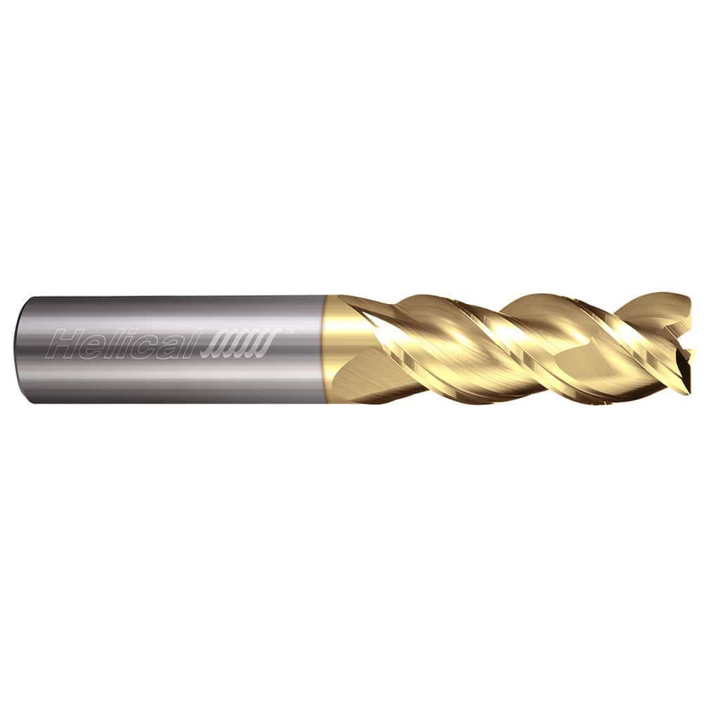 HELICAL SOLUTIONS Corner Radius & Corner Chamfer End Mills; Mill Diameter (Decimal Inch): 0.2500 ; Mill Diameter (Inch): 1/4 ; End Mill Material: Solid Carbide ; Corner Radius (Decimal Inch): 0.0300 ; Number Of Flutes: 3 ; Overall Length (Inch): 3