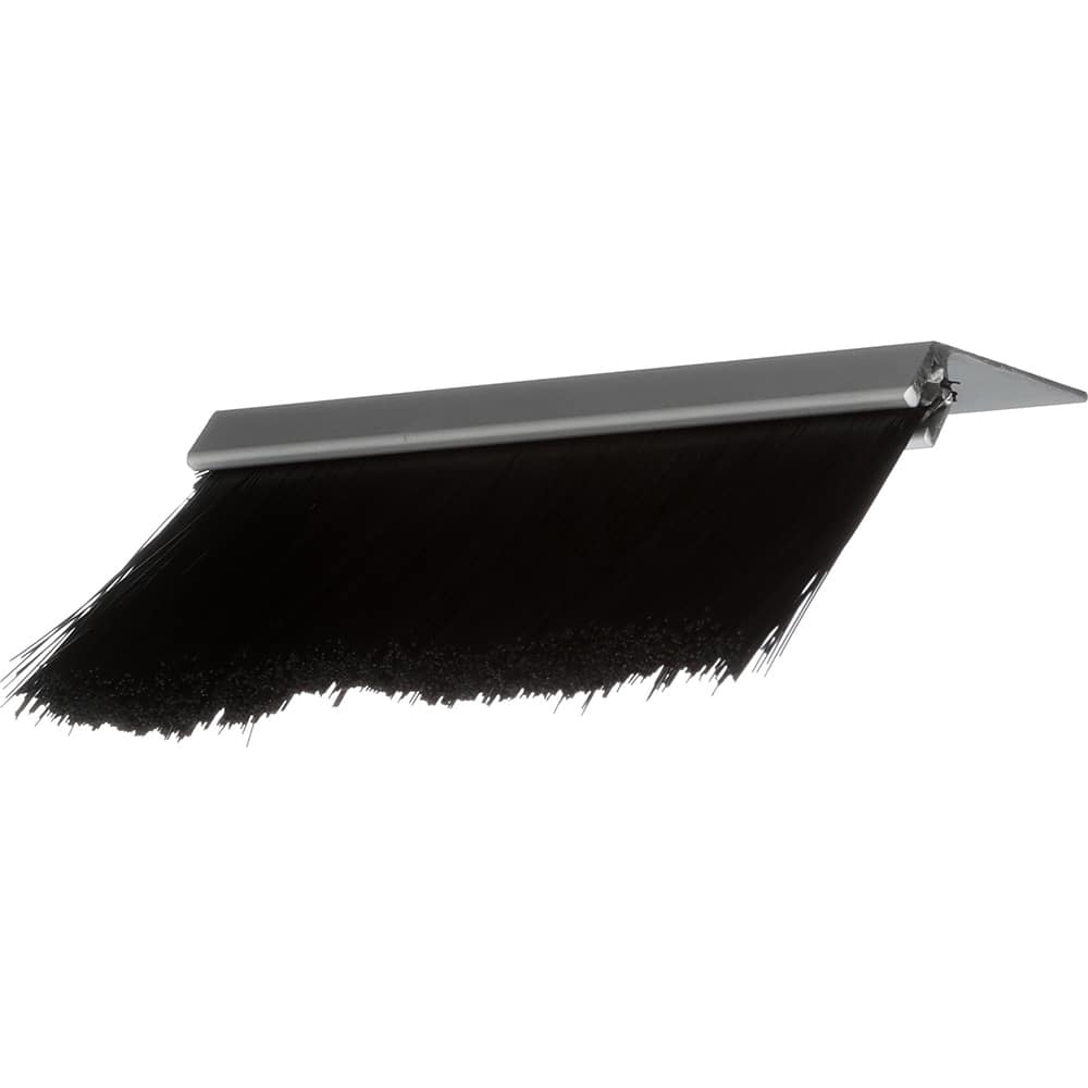 OSBORN Sweeps & Seals; Type: Brush Seal ; Width (Inch): .366 ; Finish/Coating: Clear Anodized Aluminum ; Material: Nylon; Clear Anodized Aluminum ; Back Strip Brush Width (Inch): .24 ; Bristle Length (Inch): 3.0000