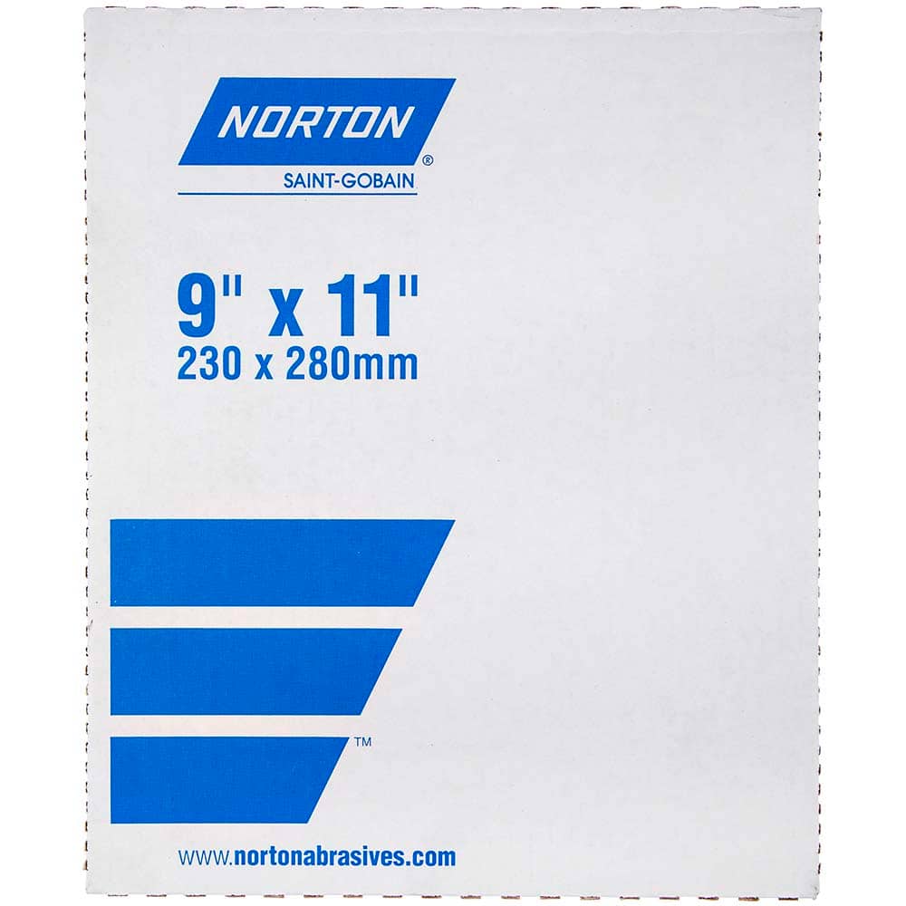 NORTON 240 Grit, Aluminum Oxide Sanding Sheet