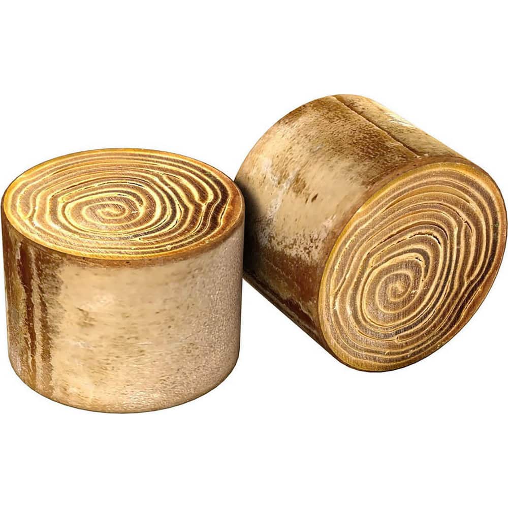 BON TOOL Replacement Heads & Faces; Type: Replacement ; Material: Rawhide ; Tip Diameter: 2.0000 ; Mount Type: Clamping Head ; Hardness: Hard ; Color: Brown