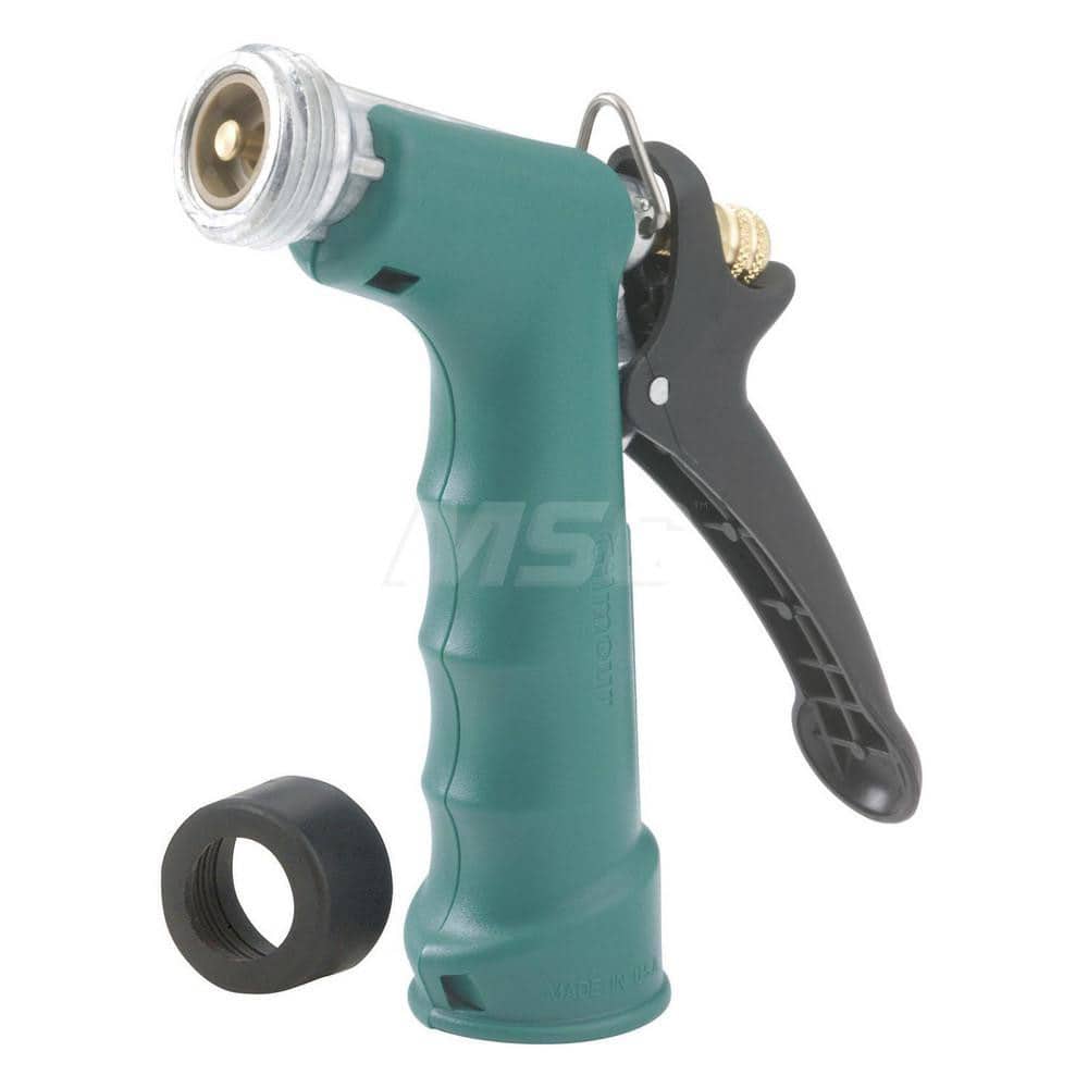 GILMOUR Garden Hose Spray Nozzles; Nozzle Type: Pistol Nozzle ; Activation Method: Rear Trigger ; Material: Plastic; Aluminum ; Thread Type: GHT