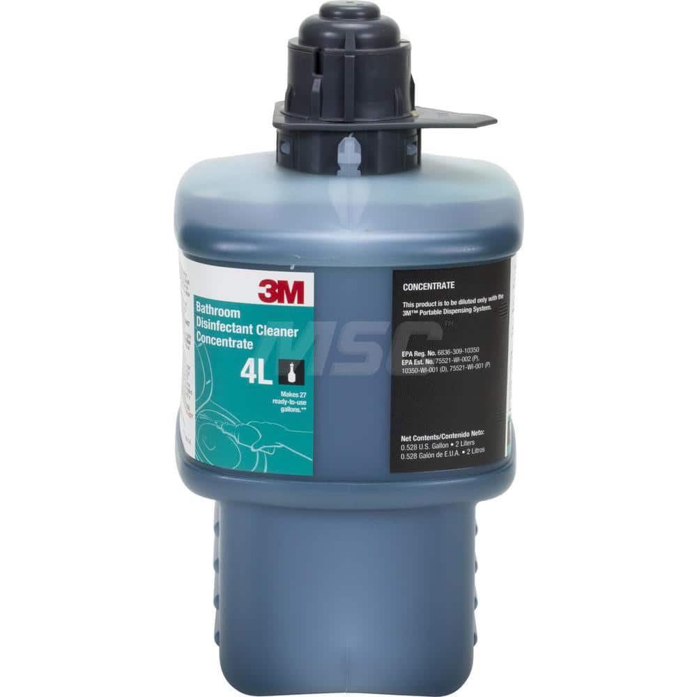 3M MMM Bathroom, Tile & Toilet Bowl Cleaners; Type: Bathroom Cleaner; Disinfectant ; Form: Liquid Concentrate ; Container Type: Bottle