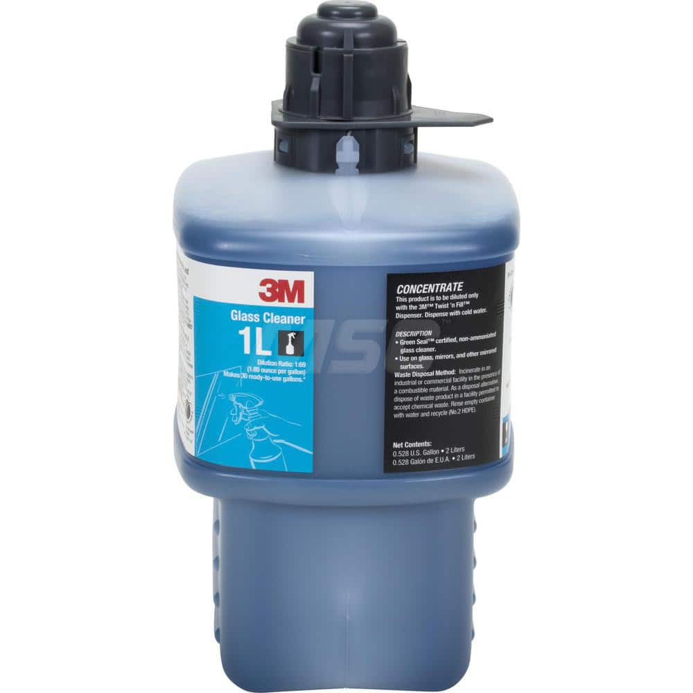 3M MMM Glass Cleaners; Container Type: Bottle ; Form: Liquid Concentrate ; Concentrated: Yes
