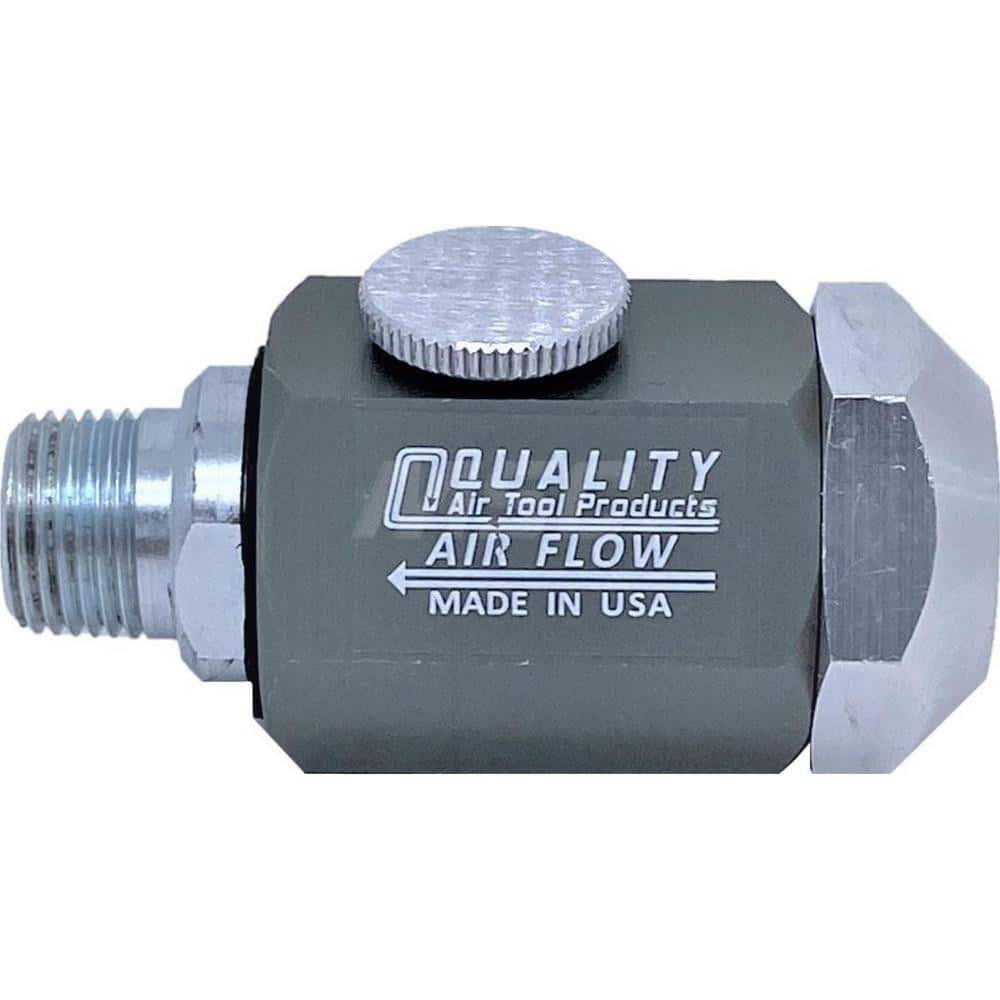 QUALITY AIR TOOL PRODUCTS Inline Filters, Regulators & Lubricators; Type: Lubricator ; Outlet Size: 3/8 (Inch); Maximum Working Pressure (psi): 150.000 ; Oil Capacity: 9 cc ; Length (Inch): 23/4 ; Length (Decimal Inch): 2.7500