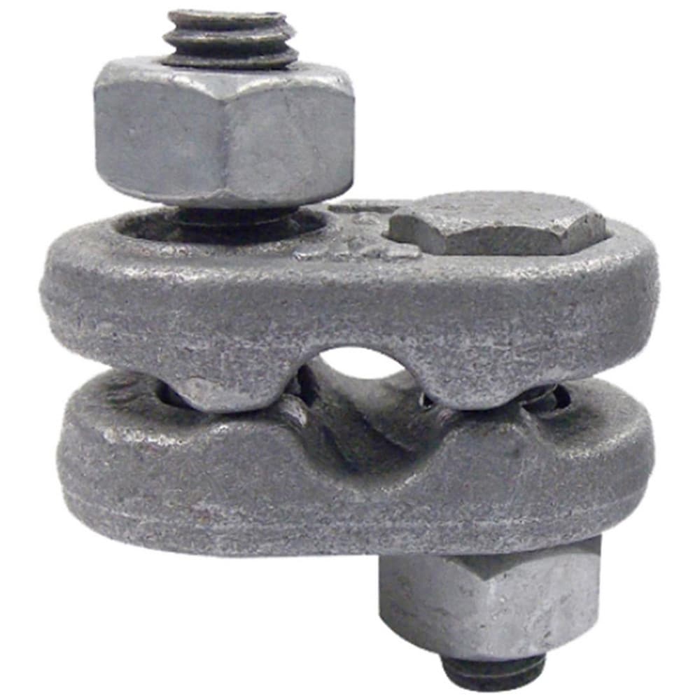 CM Wire Rope Hardware & Accessories; Accessory Type: Clip ; For Use With: Wire Rope ; For Rope Diameter: 1/4 (Inch); Thread Size: 5/1618 ; Finish: Galvanized ; Material: Steel