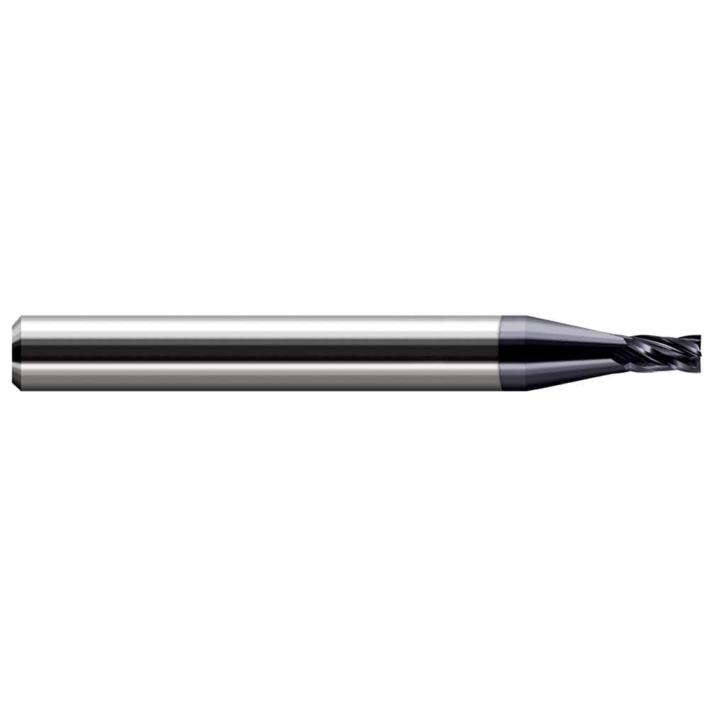 HARVEY TOOL Square End Mills; Mill Diameter (Inch): 1/32 ; Mill Diameter (Decimal Inch): 0.0310 ; Mill Diameter (mm): 0.80 ; Number Of Flutes: 3 ; End Mill Material: Solid Carbide ; End Type: Single