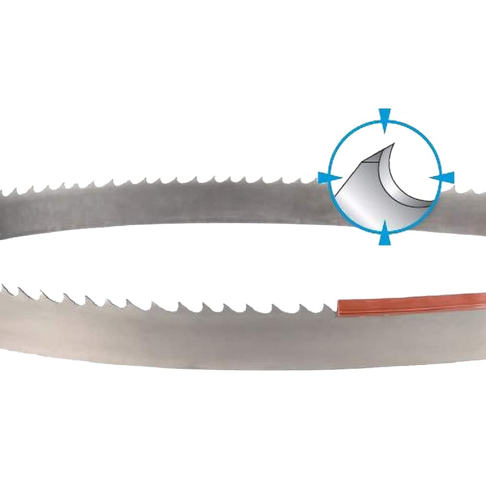 DOALL Welded Band Saw Blades; Blade Length (Feet): 15 ; Blade Material: BiMetal ; Teeth Per Inch: 58 ; Blade Width (Inch): 11/4 ; Blade Thickness (Decimal Inch): 0.0420 ; Cutting Edge Style: Toothed