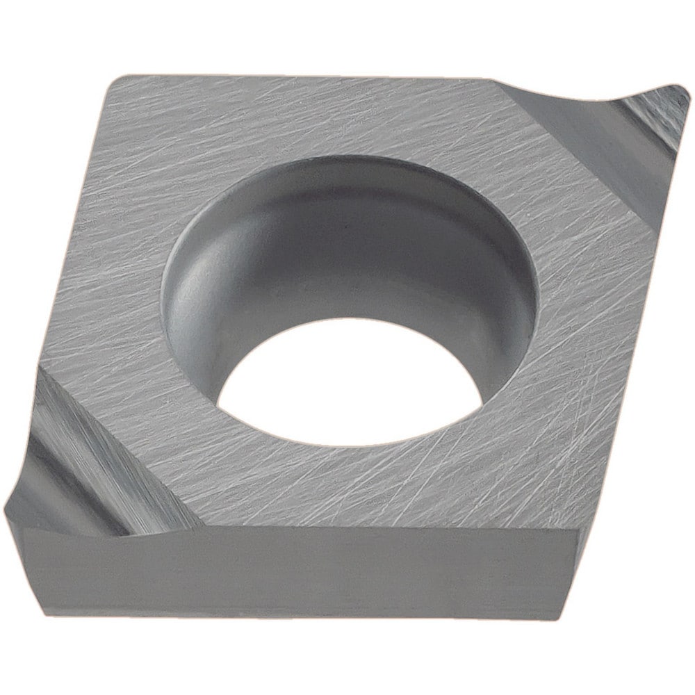 MITSUBISHI Turning Inserts; Insert Style: CPGT ; Insert Size Code: 2.5 ; Insert Shape: Rhombic 800 ; Included Angle: 80.00 ; Inscribed Circle (Decimal Inch): 0.3125 ; Corner Radius (Decimal Inch): 0.0079