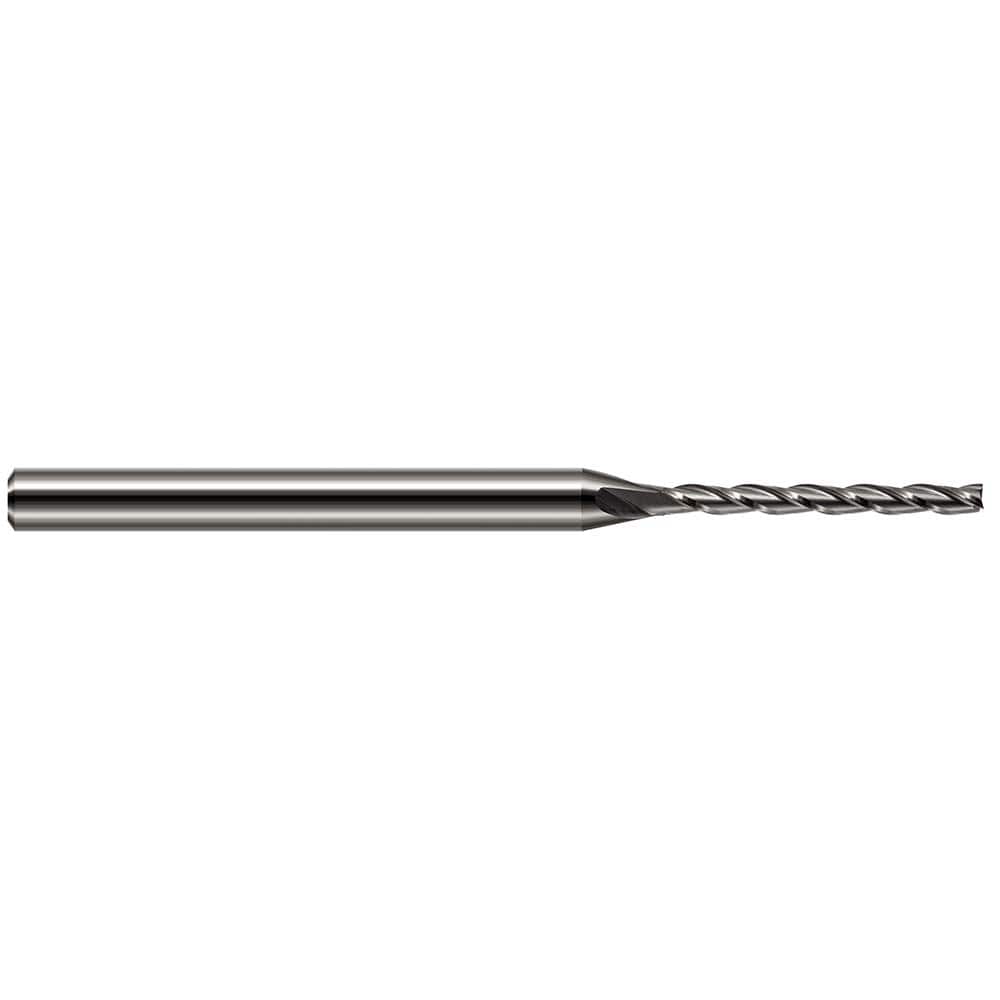 HARVEY TOOL Square End Mills; Mill Diameter (mm): 0.50 ; Mill Diameter (Decimal Inch): 0.0200 ; Length of Cut (Decimal Inch): 0.2000 ; Material: Solid Carbide ; Finish/Coating: Uncoated ; Shank Diameter (Inch): 1/8