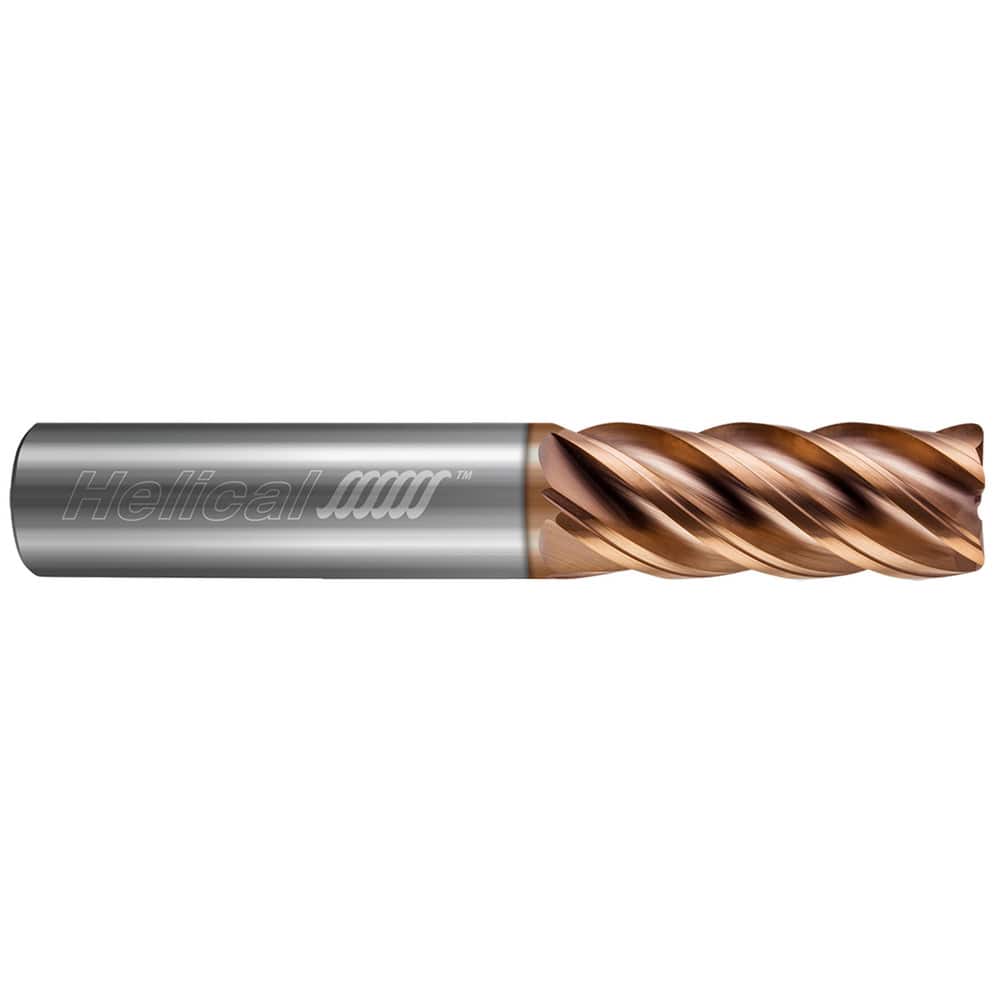 HELICAL SOLUTIONS Corner Radius & Corner Chamfer End Mills; Mill Diameter (Decimal Inch): 0.3750 ; Mill Diameter (Inch): 3/8 ; End Mill Material: Solid Carbide ; Corner Radius (Decimal Inch): 0.0100 ; Number Of Flutes: 5 ; Overall Length (Inch): 2