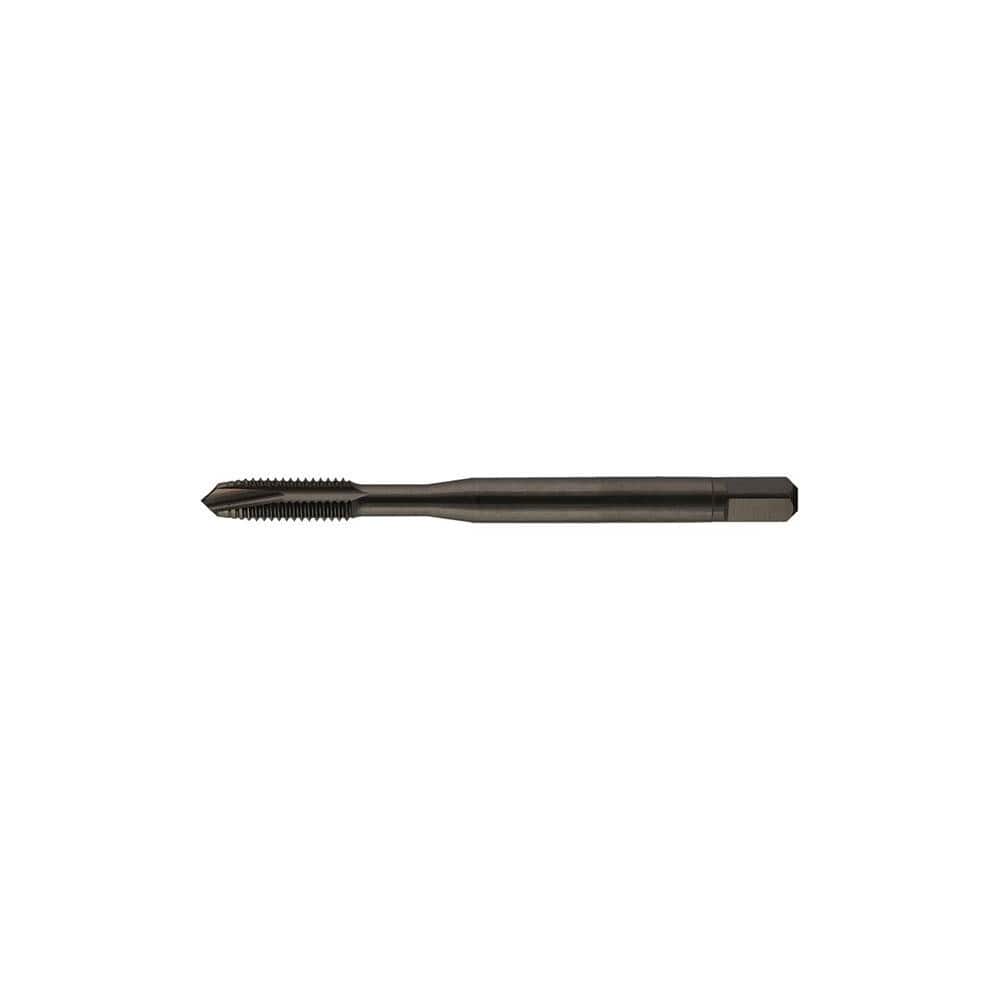 YAMAWA Spiral Point Tap: 3/816 UNC, 3 Flutes, 3 to 5P, 2B Class of Fit, Vanadium High Speed Steel, Oxide Coated