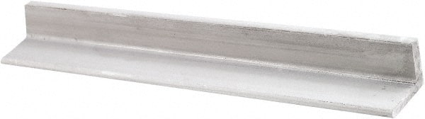 MSC INDUSTRIAL 3/8 Inch Thick x 6 Inch Wide, Aluminum Solid Angle