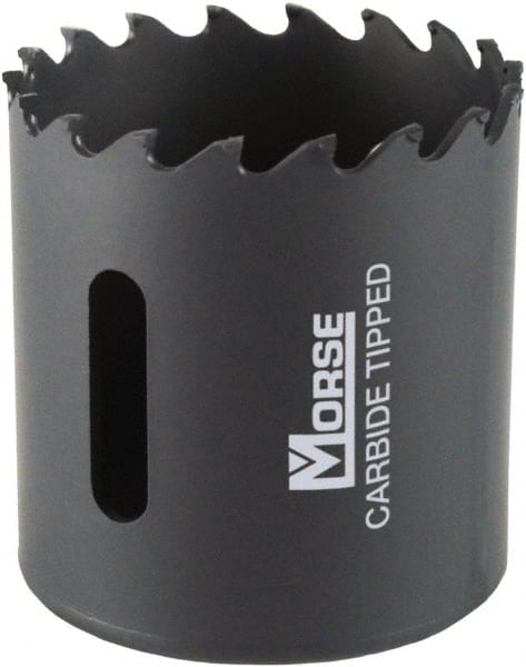 M.K. MORSE Hole Saws; Saw Diameter (Inch): 23/8 ; Hole Saw Compatibility: 32551749 ; Cutting Depth (Decimal Inch): 1.9370 ; Saw Diameter: 2.375in ; Saw Material: CarbideTipped ; Cutting Depth: 1.9375in