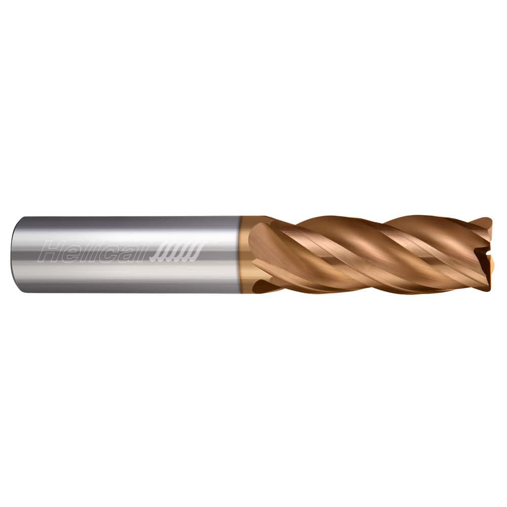 HELICAL SOLUTIONS Corner Radius & Corner Chamfer End Mills; Mill Diameter (Decimal Inch): 0.1250 ; Mill Diameter (Inch): 1/8 ; End Mill Material: Solid Carbide ; Corner Radius (Decimal Inch): 0.0100 ; Number Of Flutes: 4 ; Overall Length (Inch): 11/2
