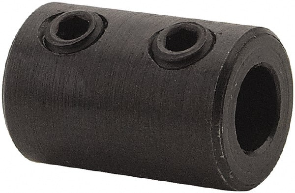 CLIMAX METAL PRODUCTS 7/8 Inside x 13/4 Outside Diam, Stainless Steel Set Screw Rigid Coupling