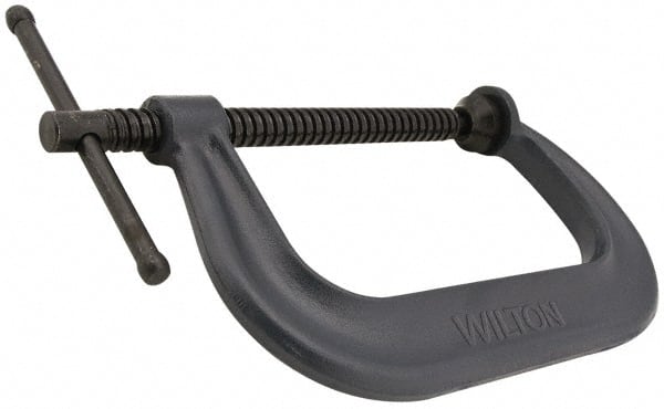 HARGRAVE RegularDuty 12 Max Opening, 53/4 Throat Depth, Forged Steel Standard CClamp