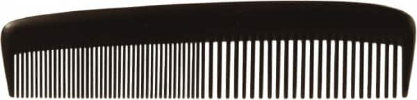 AbilityOne Skilcraft Plastic comb with half coarse and half fine teeth. Black 5 Long Pocket Comb