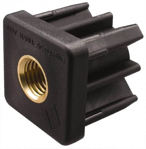GIBRALTAR 11/2 Tube, 5/811 Thread, 1,000 Lb Capacity, Square Tube End