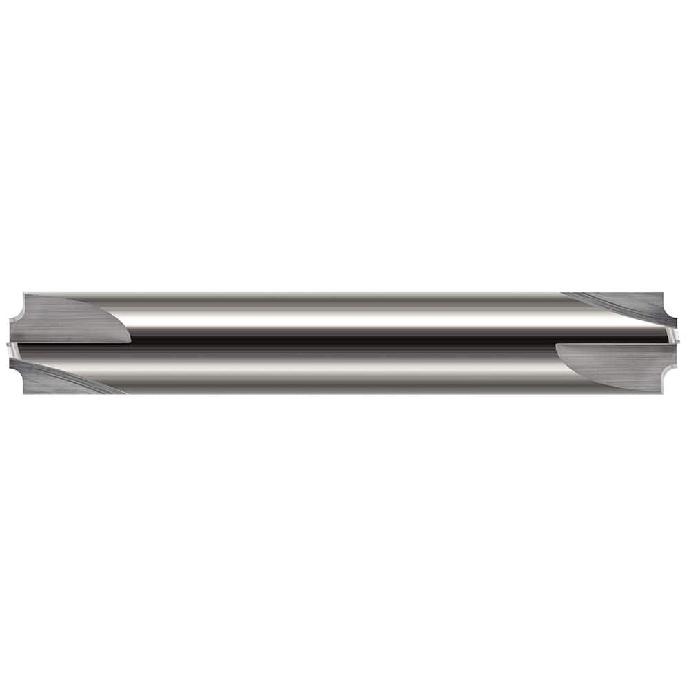 HARVEY TOOL 3/64 Radius, 3/8 Diam, 4 Flute Solid Carbide Corner Rounding End Mill