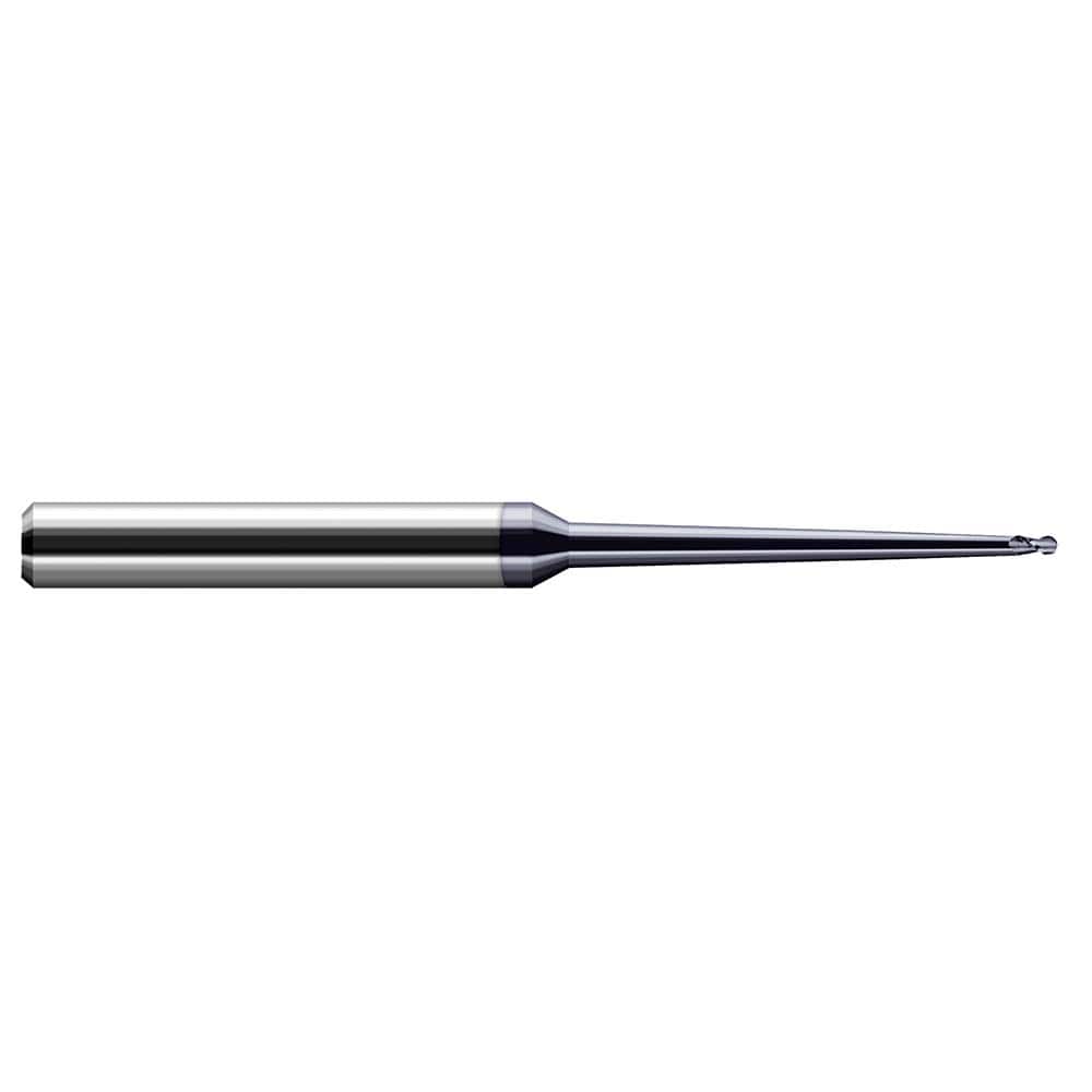 HARVEY TOOL Ball End Mills; Mill Diameter (Inch): 3/16 ; Mill Diameter (Decimal Inch): 0.1870 ; Number Of Flutes: 4 ; End Mill Material: Solid Carbide ; Length of Cut (Decimal Inch): 0.2810 ; Length of Cut (Inch): 9/32