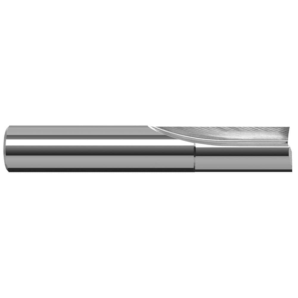 HARVEY TOOL 3/16, 5/8 LOC, 1/4 Shank Diam, 2 OAL, 2 Flute Solid Carbide Square End Mill