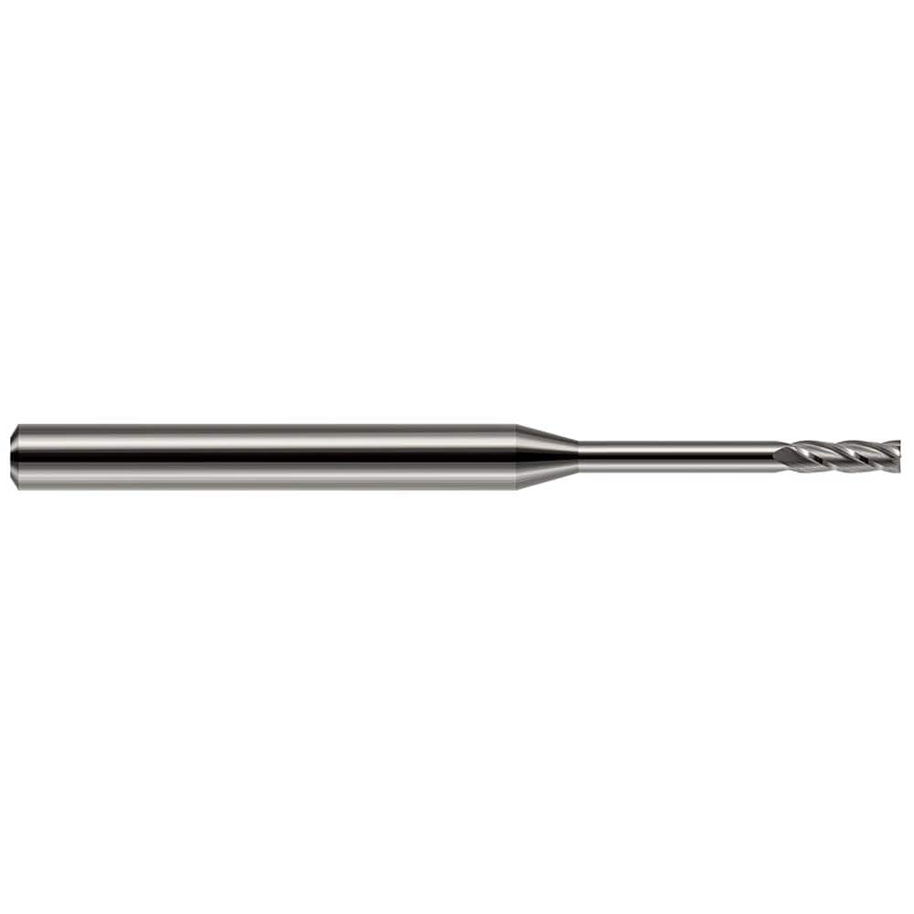 HARVEY TOOL Square End Mills; Mill Diameter (Decimal Inch): 0.0600 ; Number Of Flutes: 4 ; End Mill Material: Solid Carbide ; End Type: Single ; Coating/Finish: Uncoated ; Overall Length (Inch): 2