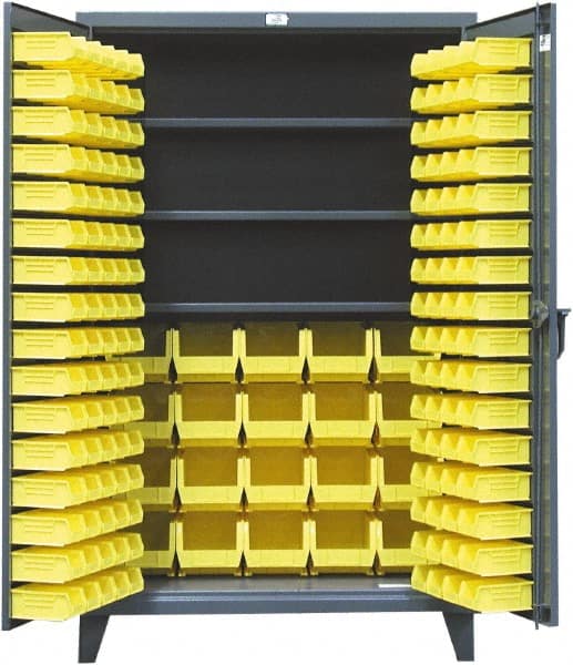 STRONG HOLD 3 Shelf 164 Bin Storage Cabinet