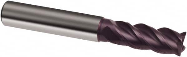 GUHRING 4mm, 11mm LOC, 6mm Shank Diam, 57mm OAL, 4 Flute, Solid Carbide Square End Mill