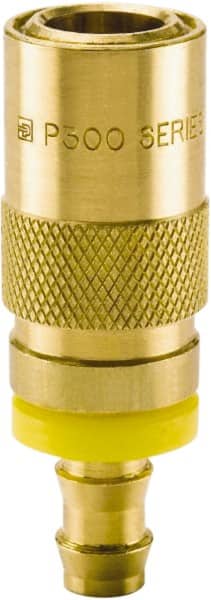 PARKER Nonthreaded Brass Hydraulic Hose PushLok Hose Barb Coupler & Straight Fitting