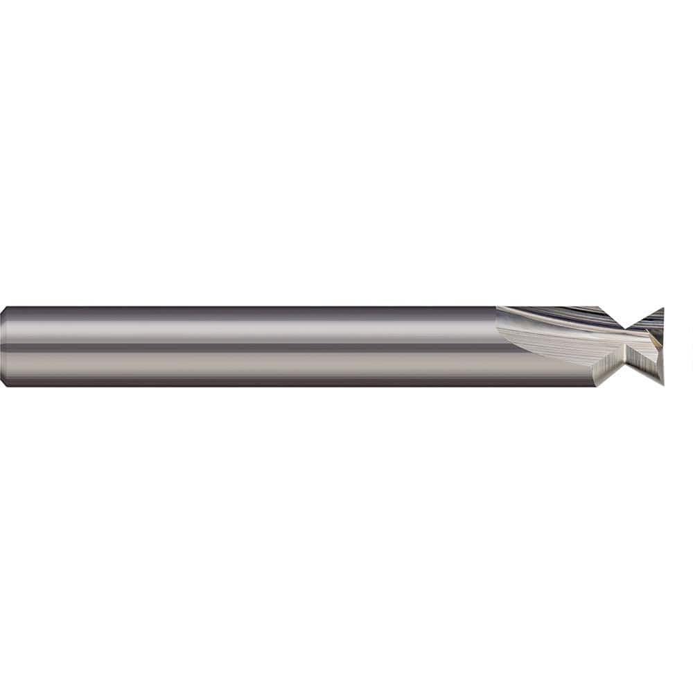 HARVEY TOOL 20&deg; 3/16 Cut Diam, 3/16 Cut Width, Solid Carbide Dovetail Cutter