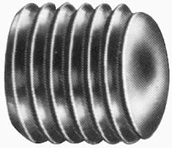 MSC INDUSTRIAL #632 UNC, 1/4 OAL, Oval Point Set Screw