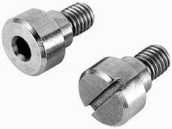 MSC 1/4 Shoulder Diam x 3/16 Shoulder Length, &num;1032 UNF, Slotted Precision Shoulder Screw