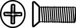MSC INDUSTRIAL M6x1.00 Metric Coarse, 10mm OAL Phillips Drive Machine Screw