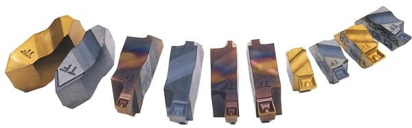 TOOL-FLO 3189FLG Grade GP3, 4.8mm Cutting Width Carbide Grooving Insert