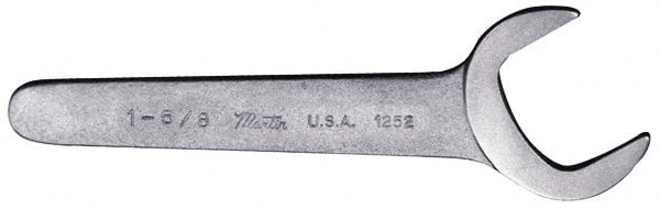 MARTIN TOOLS Open End Wrenches; Wrench Type: Service ; Tool Type: Standard ; Size (mm): 60.00 ; Finish/Coating: Chrome ; Head Type: Single End ; Overall Length (Inch): 941/64