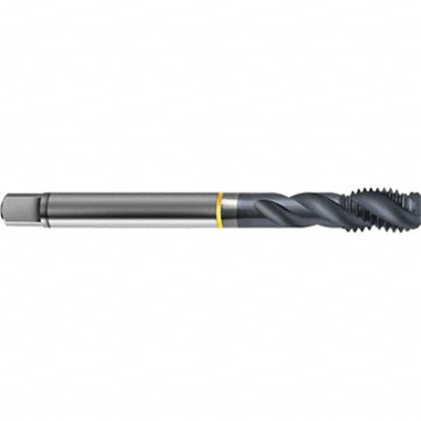 GUHRING Spiral Flute Tap: UNF, 4 Flute, Modified Bottoming, 2B/3B Class of Fit, HighSpeed Steel, Ignator Finish