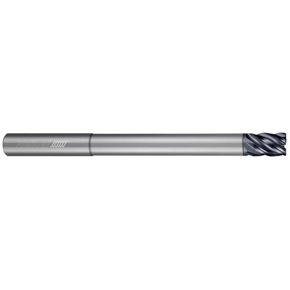 HELICAL SOLUTIONS Corner Radius & Corner Chamfer End Mills; Mill Diameter (Decimal Inch): 0.1875 ; Mill Diameter (Inch): 3/16 ; End Mill Material: Solid Carbide ; Corner Radius (Decimal Inch): 0.0300 ; Number Of Flutes: 5 ; Overall Length (Inch): 4